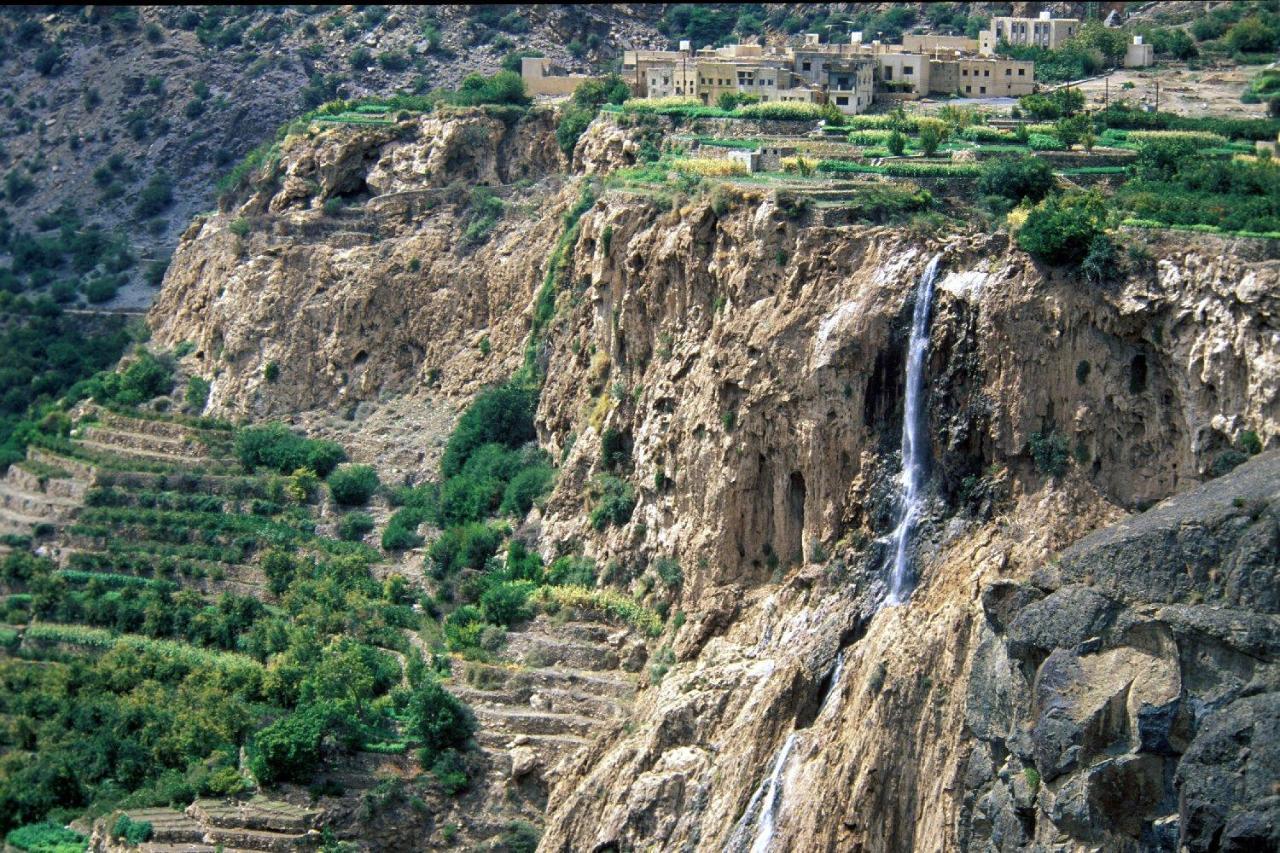 Al 'Aqar Green Mountain Hotel Apartments المظهر الخارجي الصورة